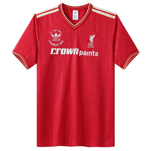 Camiseta Liverpool Primera Equipación Retro 1985/86